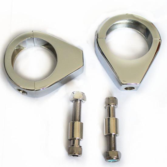 1 pair turn signal relocation 39mm fork clamp mount honda yamaha kawasaki suzuki