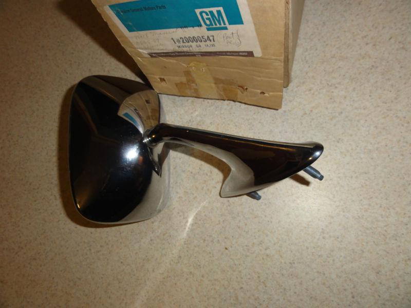 NOS '77 '78 '79 Chevrolet Impala Caprice Driver Side Chrome Mirrror 20000547 , US $25.00, image 2