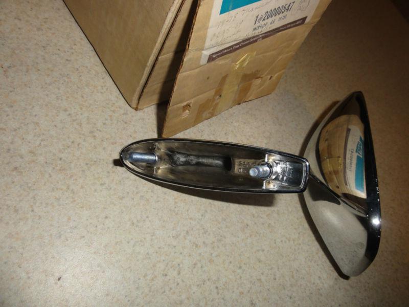 NOS '77 '78 '79 Chevrolet Impala Caprice Driver Side Chrome Mirrror 20000547 , US $25.00, image 4