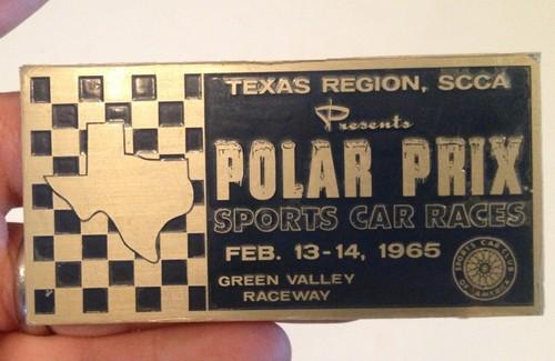 1965 green valley raceway tx nostalgic and vintage metal decal auto advertising