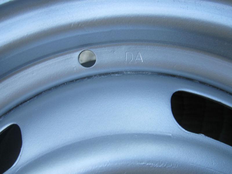 '67 CHEVY CHEVELLE SS CAMARO NOVA RALLY WHEELS 14X5 DA CODE RIMS RARE, US $9.99, image 2