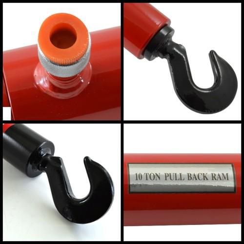 Hydraulic 10 Ton Pull Back Ram Frame Porta Power Frame Tool Heavy Duty Puller HD, US $51.95, image 2