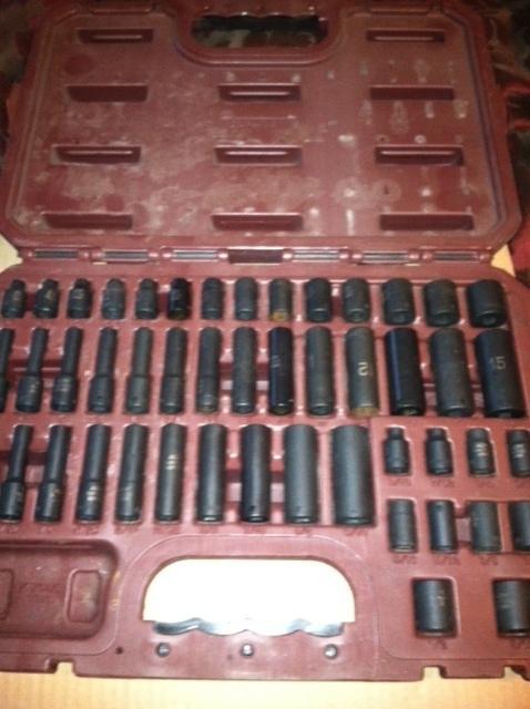 Matco tools adv 1/4 inch master impact socket set metric/standard