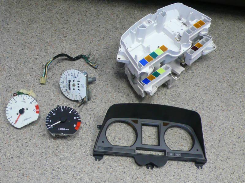 Honda gl 1500 goldwing gauges and panels 