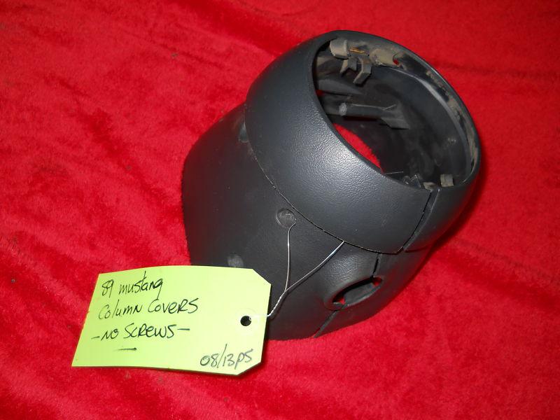 Sell MUSTANG TILT STEERING COLUMN IGNITION SWITCH COVER COVERS