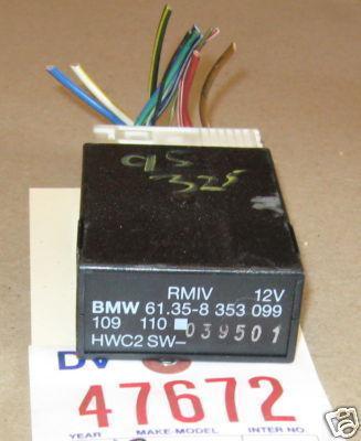 Bmw 95 325 conv misc relay 61358533099 1995