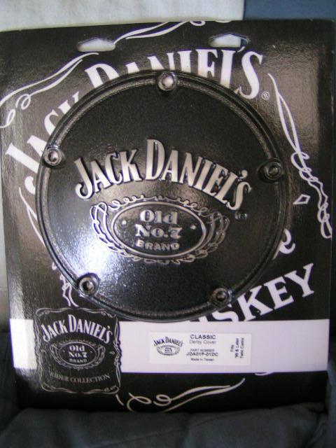 Jack daniels/harley 5 hole classic derbycover/timer cover  *brand new in pkg.*