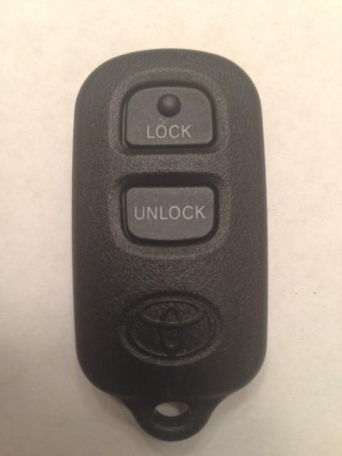 Like new oem keyless remote for toyota vehicles fcc id: hyq12bbx