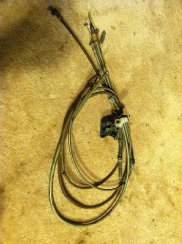 Throttle cables lot 1973 73 honda cl350 cl 350 cb (4)