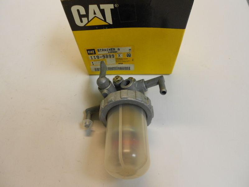 119-9899 cat caterpillar strainer sedimenter assembly fuel filter 1199899