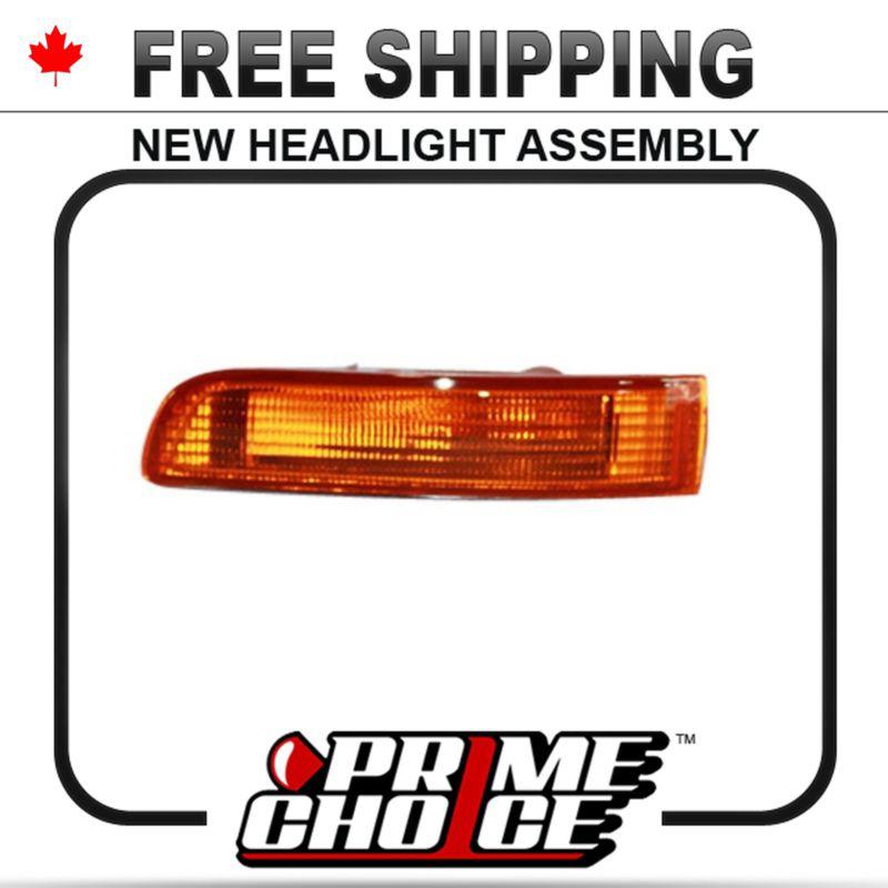 Turn signal light assembly corner lamp for front bumper left hand driver side lh