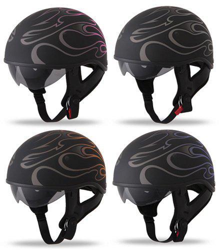 Fly racing .357 flame half helmet 2013