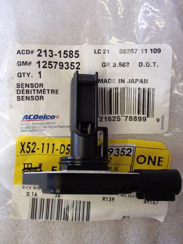 Sell MASS AIR FLOW SENSOR 2006 HUMMER H3 12579352 in Orlando, Florida