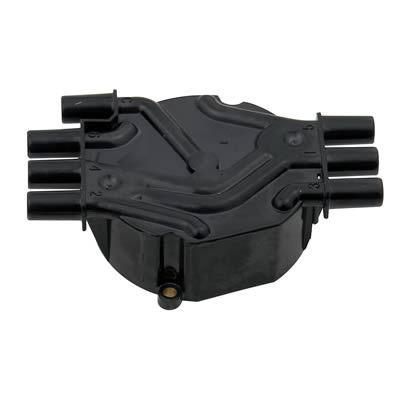 Accel 120142 distributor cap crab style black screw-down chevy 90 degree v6 each