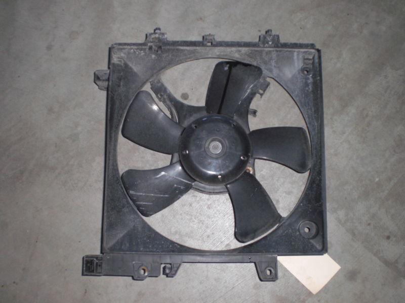 07 subaru impreza 2.5l 5 blade fan assembly radiator cooling shroud motor lh oem