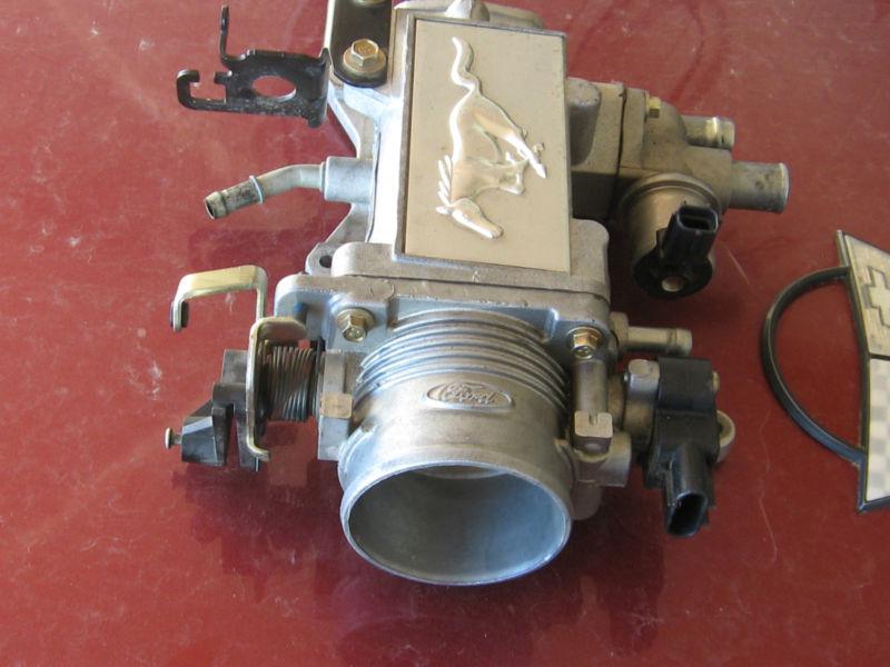 !! OEM 1996-2002 Mustang 4.6 Upper Plenum, Throttle Body W/ IAC, TPS Sensors !!, US $18.95, image 2