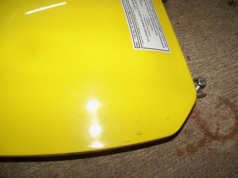 Sell SeaDoo Sea Doo XP XPL LTD yellow rear access cover hatch storage