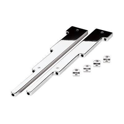 Billet spec ignition wire loom/separator aluminum polished 8-9mm chevy/ford