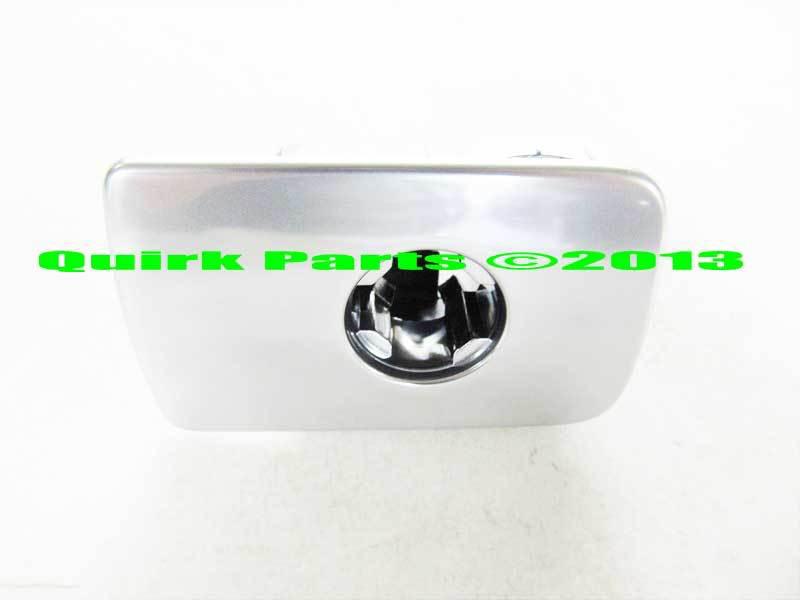 Genuine vw volkswagen aluminum plated plastic glove box handle replacement oem 
