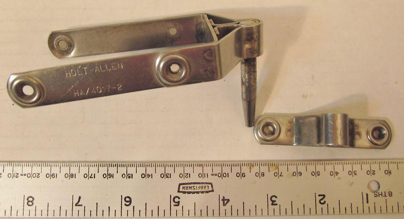 Pintle & gudgeon for sailboat rudder holt allen sail boat stainless pair transom