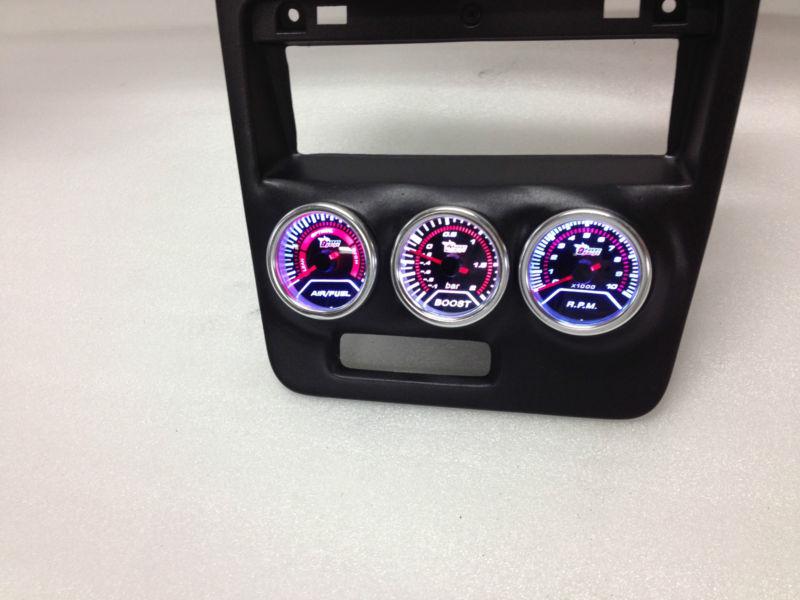 Sell 1990 1996 Nissan 300zx Custom Gauge Pod Radio Bezel Trim Triple