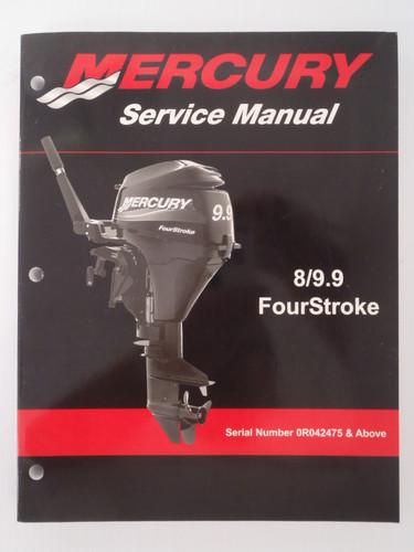 Used mercury outboards 8/9.9 fourstroke factory service manual 90-892248