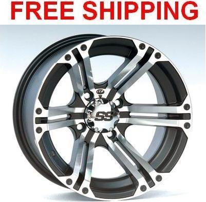 Itp ss212 wheels rims 12" 4 wheel kit sportsman 400/450 01-12