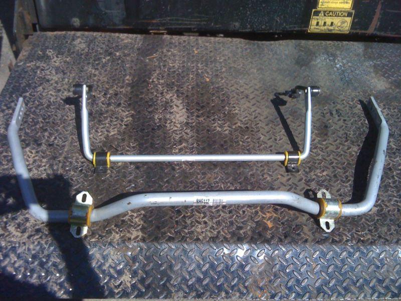 Sell 2004 2006 PONTIAC GTO FRONT AND REAR WHITELINE 30MM ADJUSTABLE SWAY BARS SET in Lodi, New