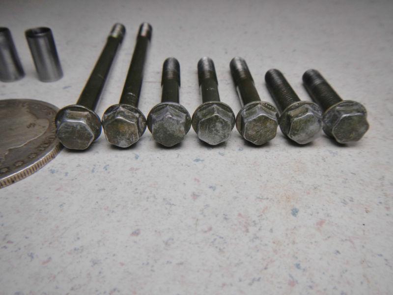 Sell 03 YAMAHA YZ450F RIGHT SIDE MAGNESIUM CLUTCH COVER MOUNTING BOLTS