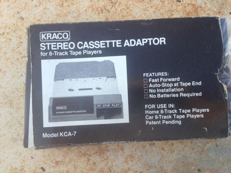 1974 buick electra kraco stereo cassette adaptor 