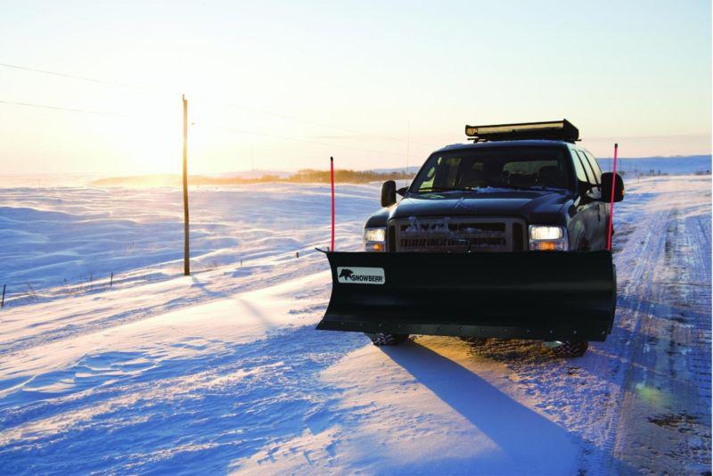 Snowbear 324-081 personal snow plow with 84" blade - truck and suv snow plow 