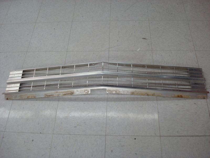 1967 chevy ii nova grill original gm used looks nice 