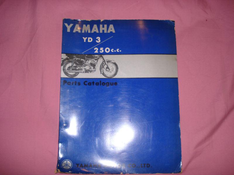 Yamaha yd3/ 250cc parts catalog japanese