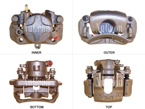 Nugeon 22-01551r front brake caliper-reman semi-loaded caliper sold exchange