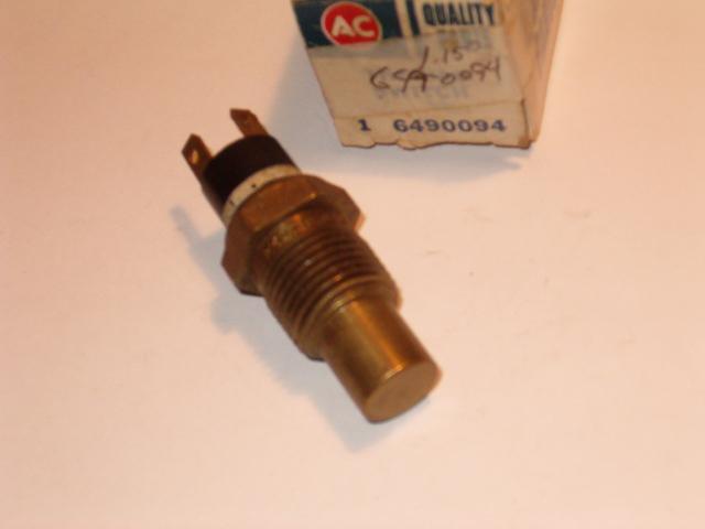 1971 72 chevy camaro chevelle 400 454 4bbl temp sender delco gm ac 6490094 nos