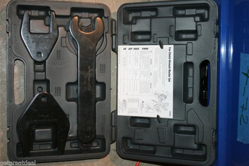Performance tech fan clutch wrench master set w89400 