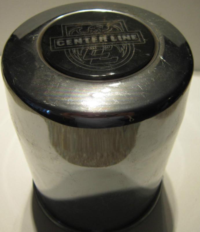 Sell Centerline chrome center cap slide in wheel rim approx 5.1" OD in