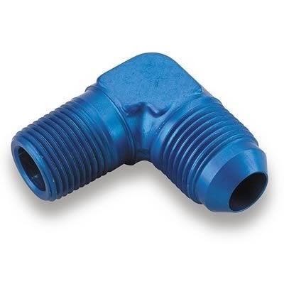 -8 an male to 3/8" npt male adapter fittings 982208erl earl's performance -