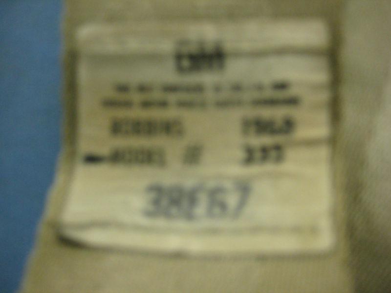 68 69 70 71 72 CHEVELLE SS 396 454 SEAT BELTS GTO JUDGE LEMANS TEMPEST , US $249.99, image 5