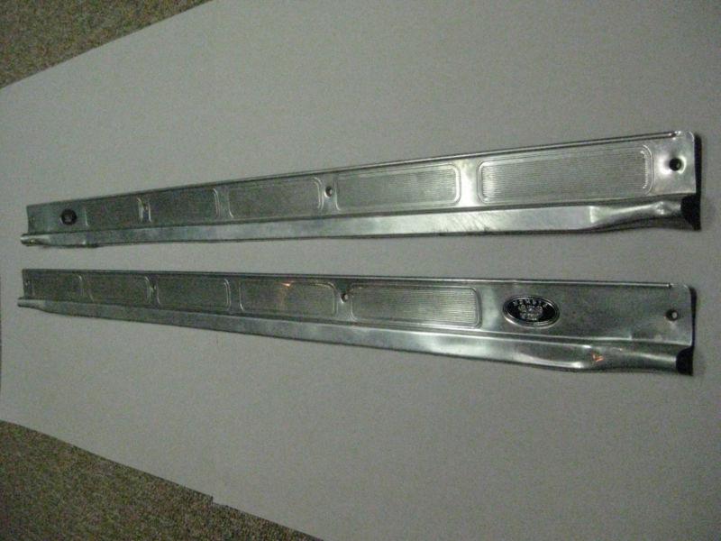 Original GM 70 71 72 73 74 75 76 77 78 79 80 81 CAMARO DOOR SILL SCUFF PLATES!, US $125.00, image 2