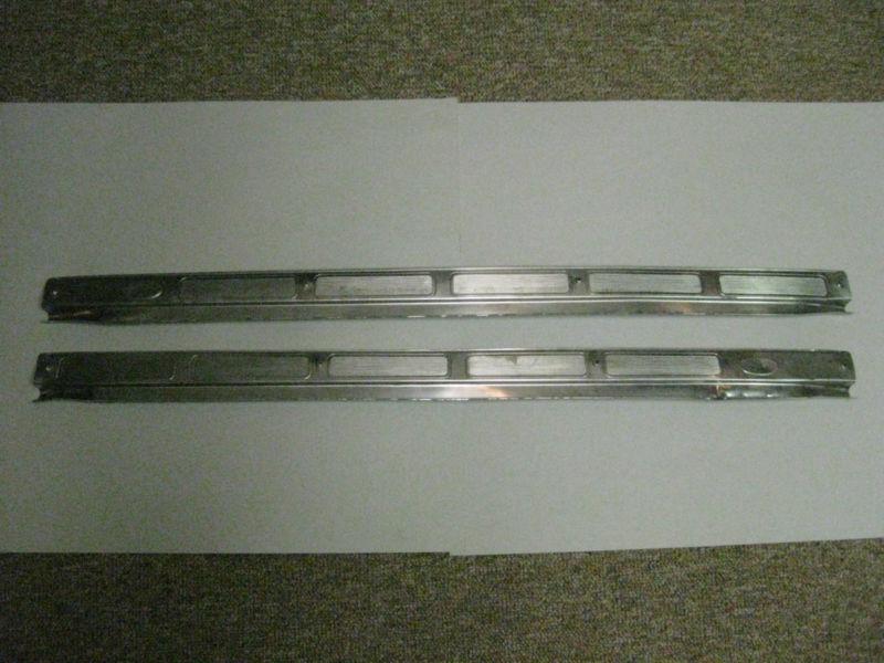 Original GM 70 71 72 73 74 75 76 77 78 79 80 81 CAMARO DOOR SILL SCUFF PLATES!, US $125.00, image 9