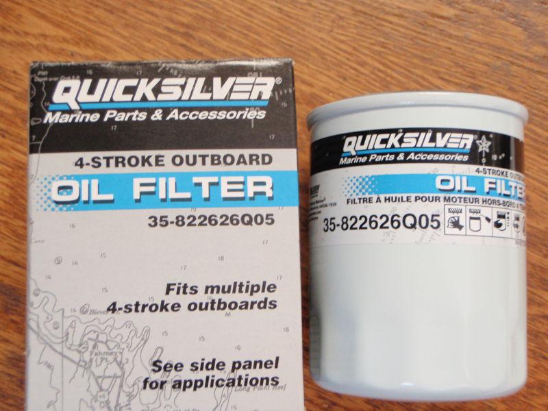 Oil filter mercury mariner yamaha honda 35-822626q05 outboards see listing part