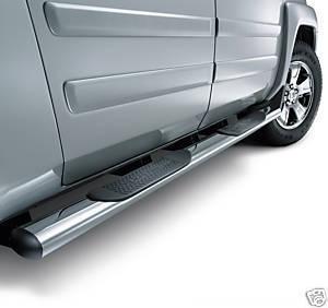 Honda ridgeline chrome side steps oem 06 07 08 09 10 11