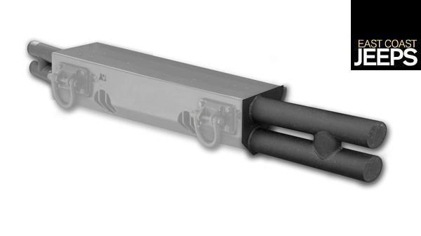 11540.21 rugged ridge tubular ends for xhd modular front bumper, by rugged ridge