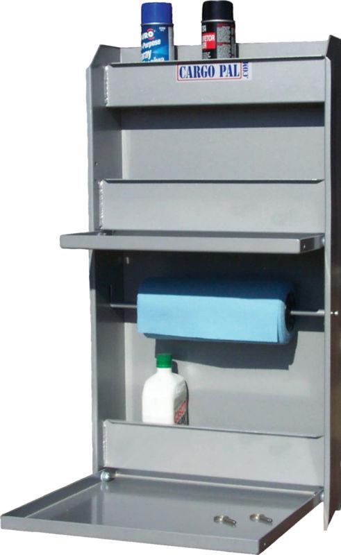 Cargopal cp255 3 shelf door cabinet for race trailers black,white or grey powder
