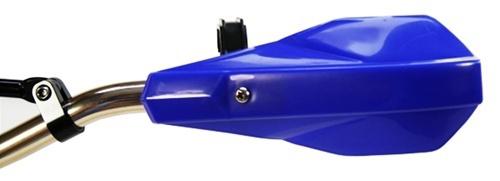 Blue handlebar hand brush guards motocross motox mx
