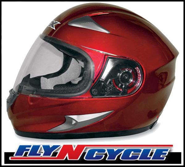 Sell AFX FX90 Solid Wine Red XS Full Face Motorcycle Helmet DOT ECE in