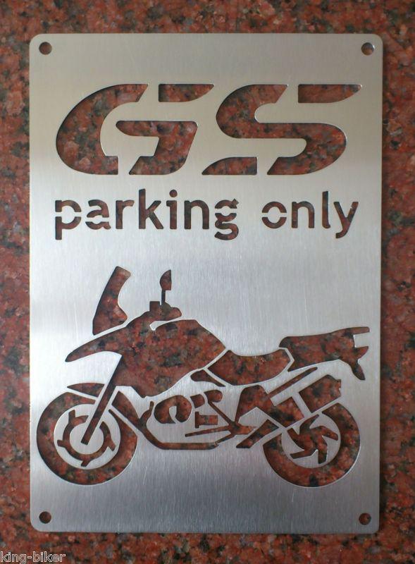 Bmw r1200gs parking plate sign park gift idea r 1200 gs