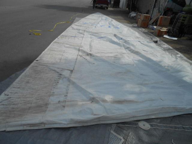 2202 sailboat mainsail - luff =49' 2"
