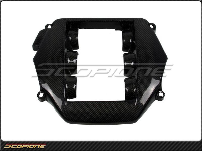 Scopione Nissan 09-14 GT-R GTR R35 Black Glossy Carbon Fiber Engine Cover Type-1, US $499.87, image 2